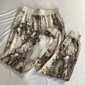 Snakeprint Joggers from Tribal